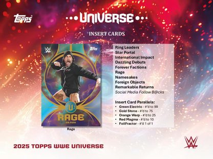 2025 Topps WWE Universe Blaster Box