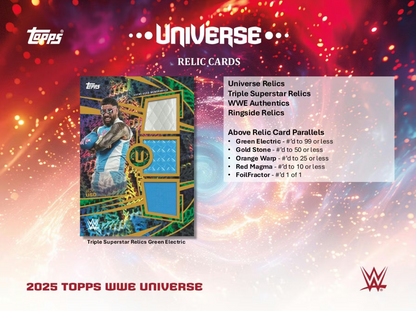 2025 Topps WWE Universe Blaster Box