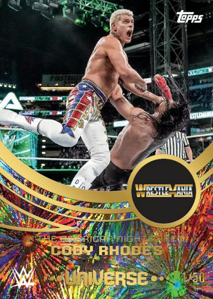 2025 Topps WWE Universe Blaster Box