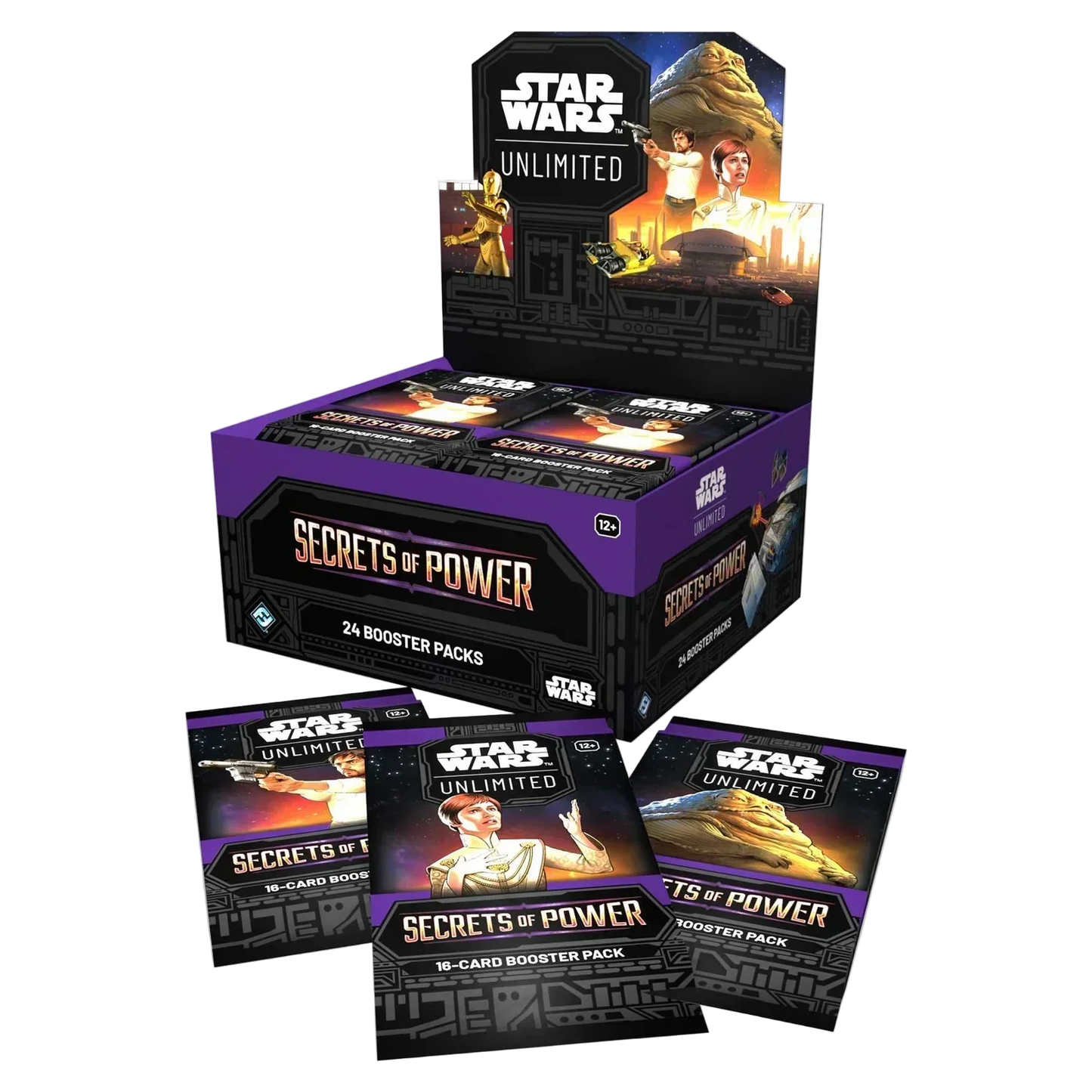 Star Wars: Unlimited - Secrets of Power - Display Case (6x Booster Boxes)