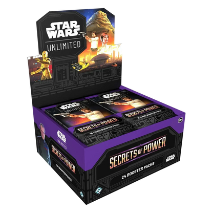 Star Wars: Unlimited - Secrets of Power - Display Case (6x Booster Boxes)