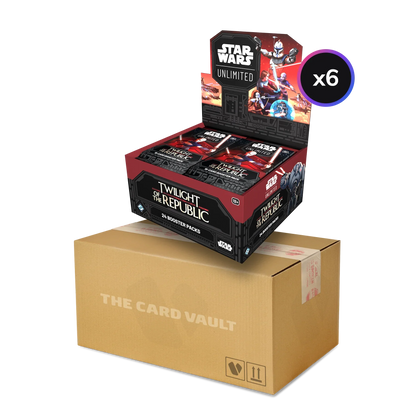 Star Wars: Unlimited - Twilight of the Republic - Display Case (6x Booster Boxes)