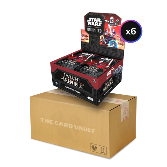 Star Wars: Unlimited - Twilight of the Republic - Display Case (6x Booster Boxes)