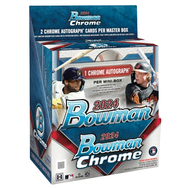 Topps - Chrome Bowman Baseball 2024 - Hobby Box