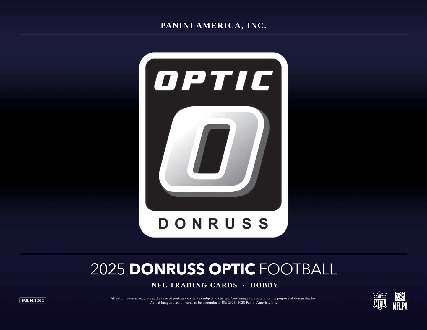 Panini - 2025 Donruss Optic American Football (NFL) - Hobby Box