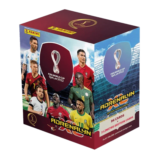 FIFA World Cup 2022 Football (Soccer) Adrenalyn XL Trading Cards - Mega Box