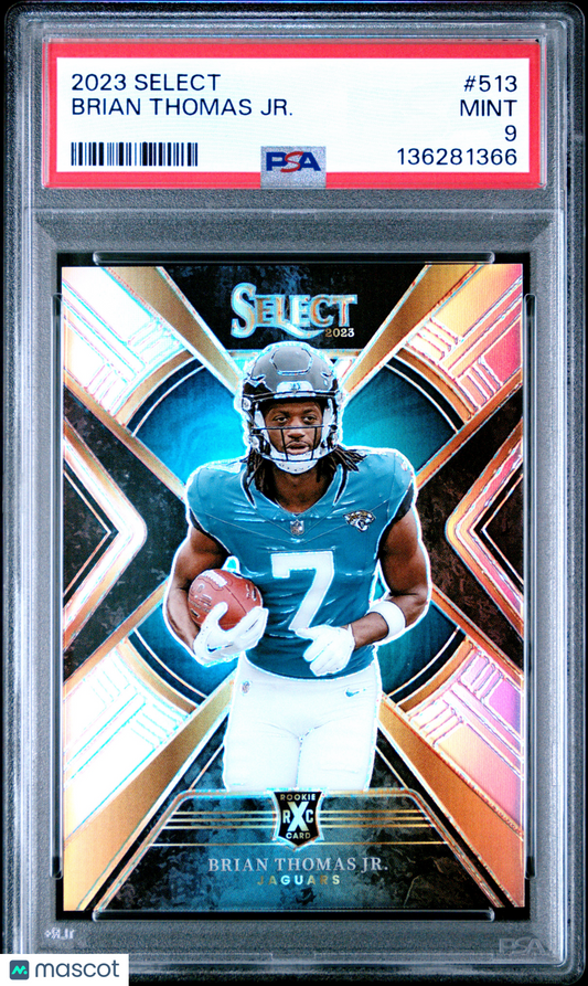 2023 Panini Select Brian Thomas JR. #513 PSA 9