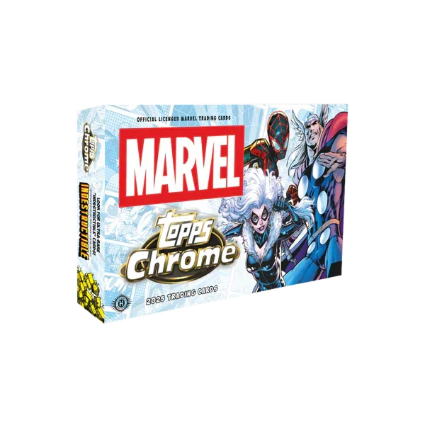 Topps - 2025 Chrome Marvel Comics - Hobby Box