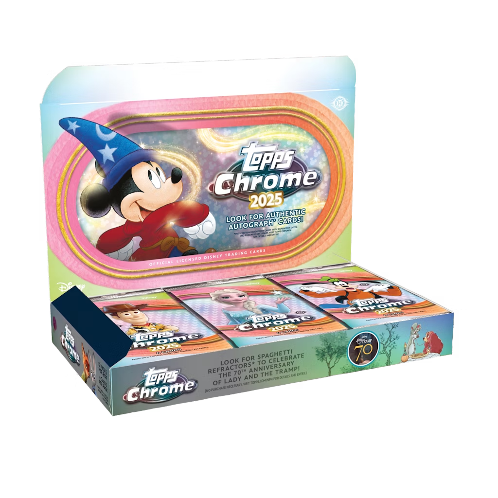 Topps - 2025 Chrome Disney - Hobby Box
