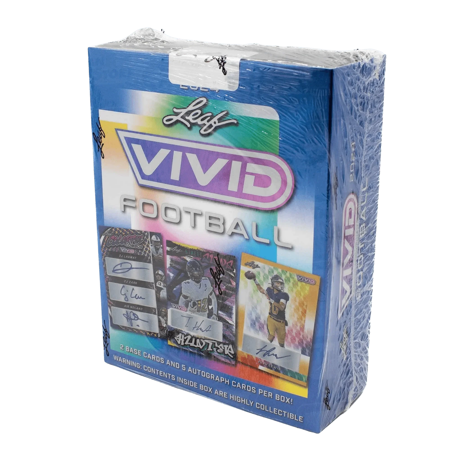 Leaf Trading Cards - 2024 Leaf Vivid American Football (NFL) - Hobby Box