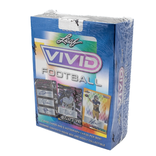 Leaf Trading Cards - 2024 Leaf Vivid American Football (NFL) - Hobby Box