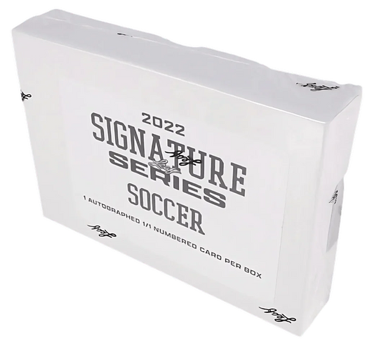 Leaf Trading Cards - 2022 Leaf Signature Series Football (Soccer) - Hobby Box