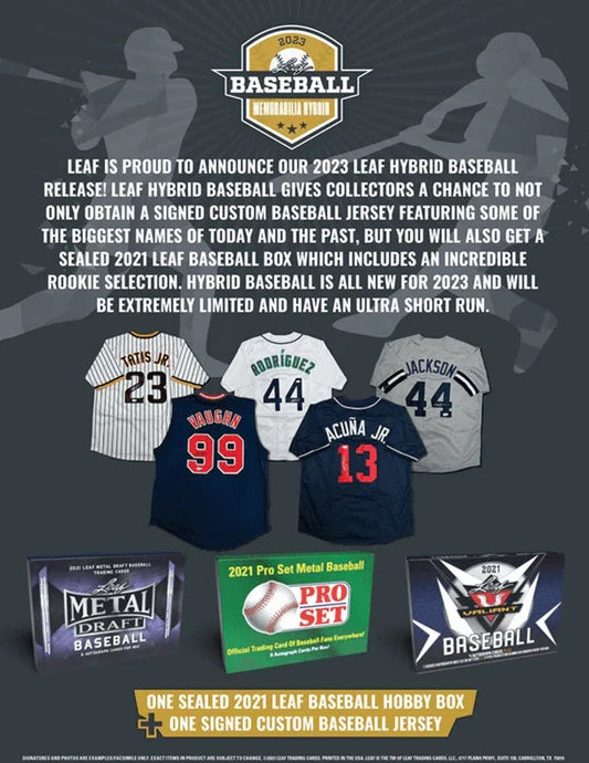 Leaf Trading Cards - 2023 Leaf Hybrid Baseball (MLB) - Hobby Box