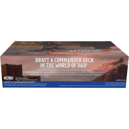 Magic: The Gathering - Commander Legends: Battle for Baldur's Gate Draft Booster Box (24x Packs)