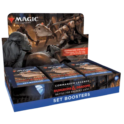Magic: The Gathering - Commander Legends: Battle for Baldur's Gate - Set Booster Box (18x Packs)