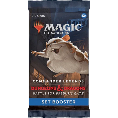 Magic: The Gathering - Commander Legends: Battle for Baldur's Gate - Set Booster Box (18x Packs)
