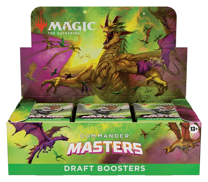 Magic: The Gathering - Commander Masters - Draft Booster Box (24x Packs)