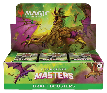 Magic: The Gathering - Commander Masters - Draft Booster Box (24x Packs)