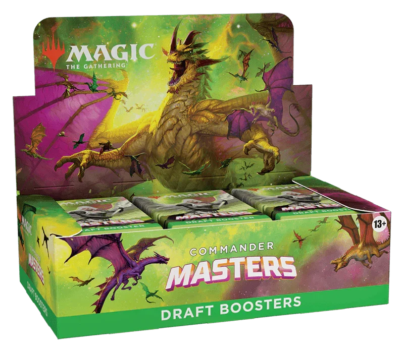 Magic: The Gathering - Commander Masters - Draft Booster Box (24x Packs)