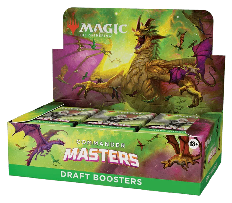 Magic: The Gathering - Commander Masters - Draft Booster Box (24x Packs)