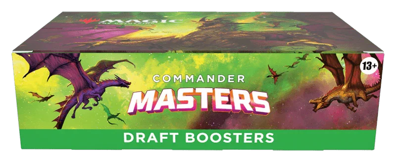 Magic: The Gathering - Commander Masters - Draft Booster Box (24x Packs)