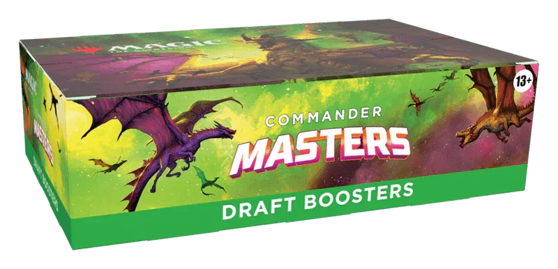 Magic: The Gathering - Commander Masters - Draft Booster Box (24x Packs)