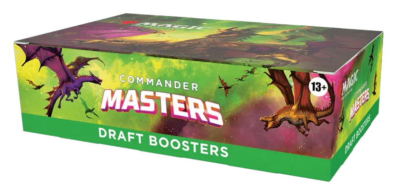 Magic: The Gathering - Commander Masters - Draft Booster Box (24x Packs)