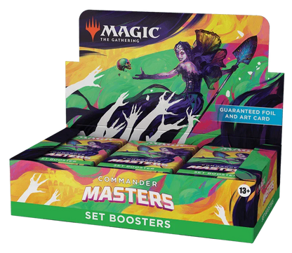 Magic: The Gathering - Commander Masters - Set Booster Box (24x Packs)