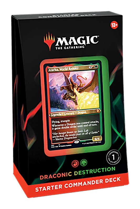 Magic: The Gathering - Evergreen Starter Commander Decks 2022 - Draconic Destruction