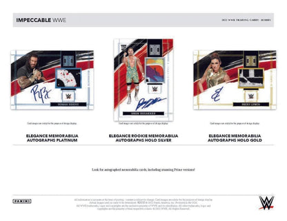 Panini - 2021/22 Impeccable WWE Wrestling - Hobby Box