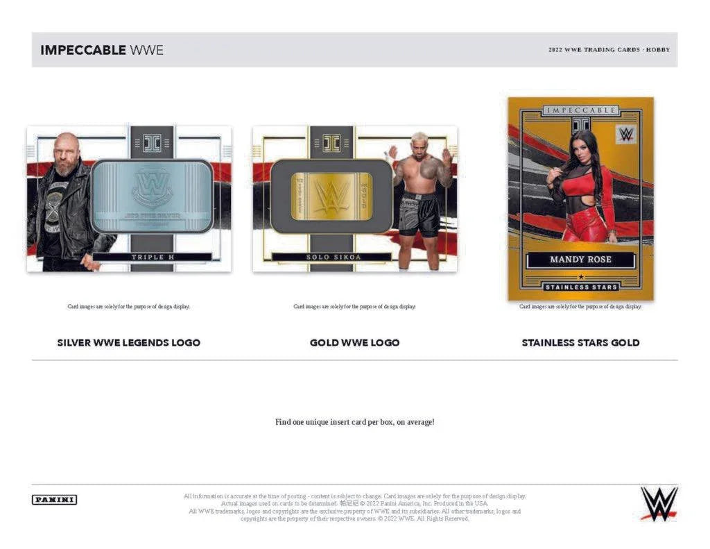Panini - 2021/22 Impeccable WWE Wrestling - Hobby Box