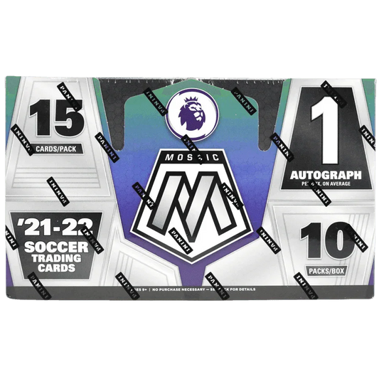 Panini - 2021/22 Mosaic Premier League Football (Soccer) - Hobby Box (10 Packs)