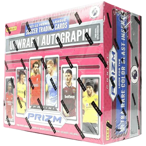 Panini - 2021/22 Prizm Premier League Football (Soccer) - Hobby Box (12 Packs)