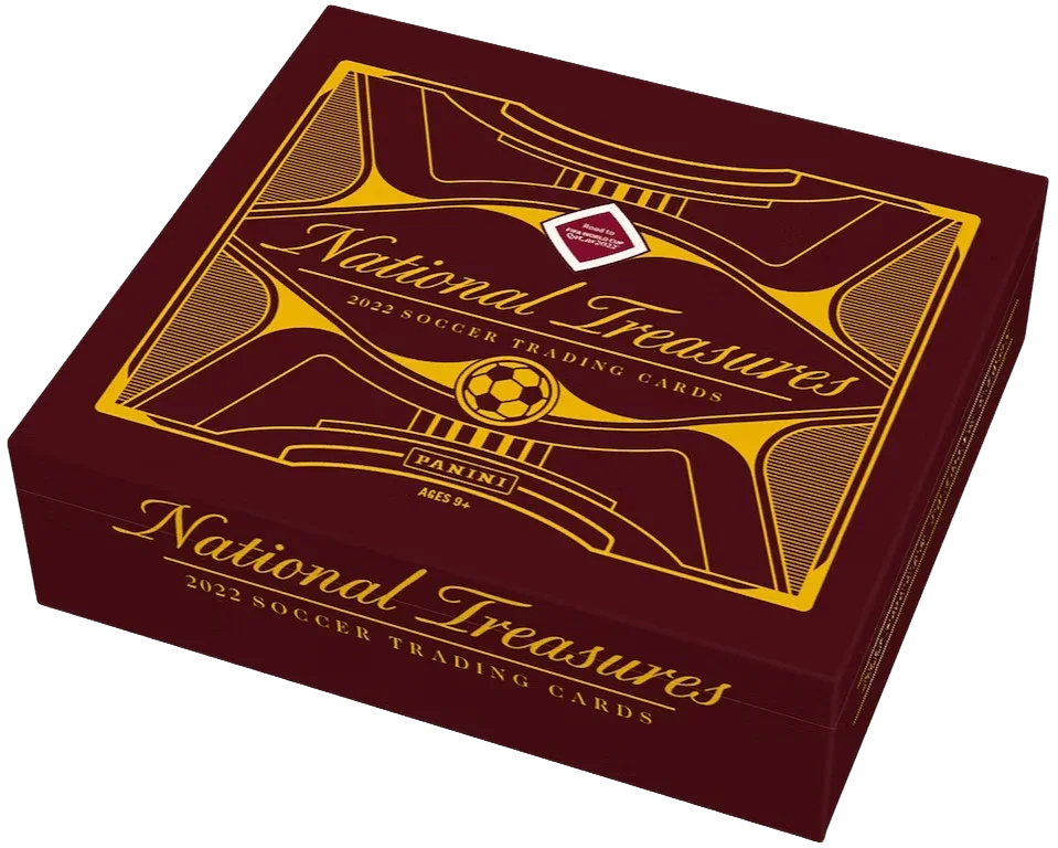 Panini - 2022 National Treasures FIFA Road to World Cup Football (Soccer) - Hobby Box