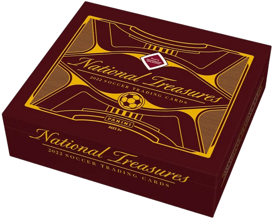 Panini - 2022 National Treasures FIFA Road to World Cup Football (Soccer) - Hobby Box