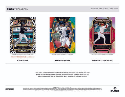 Panini - 2022 Select Baseball (MLB) - Hobby Box