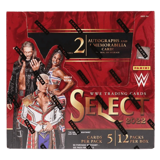 Panini - 2022 Select WWE Wrestling - Hobby Box (12 Packs)