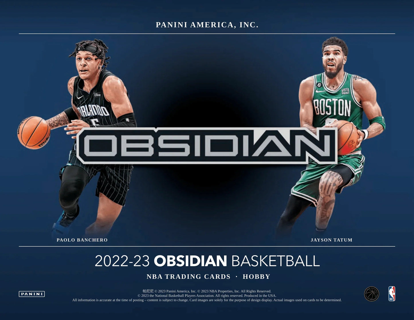 Panini - 2022/23 Obsidian Basketball (NBA) - Hobby Box