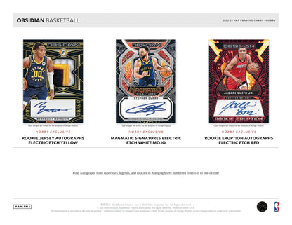 Panini - 2022/23 Obsidian Basketball (NBA) - Hobby Box
