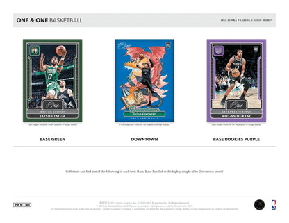 Panini - 2022/23 One and One Basketball (NBA) - Hobby Box