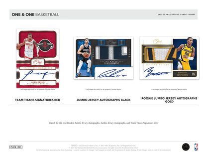 Panini - 2022/23 One and One Basketball (NBA) - Hobby Box