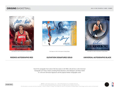 Panini - 2022/23 Origins Basketball (NBA) - Hobby Box