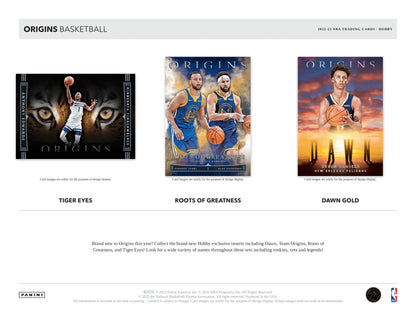 Panini - 2022/23 Origins Basketball (NBA) - Hobby Box