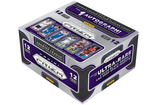 Panini - 2022/23 Prizm Premier League Football (Soccer) - Hobby Box (12 Packs)