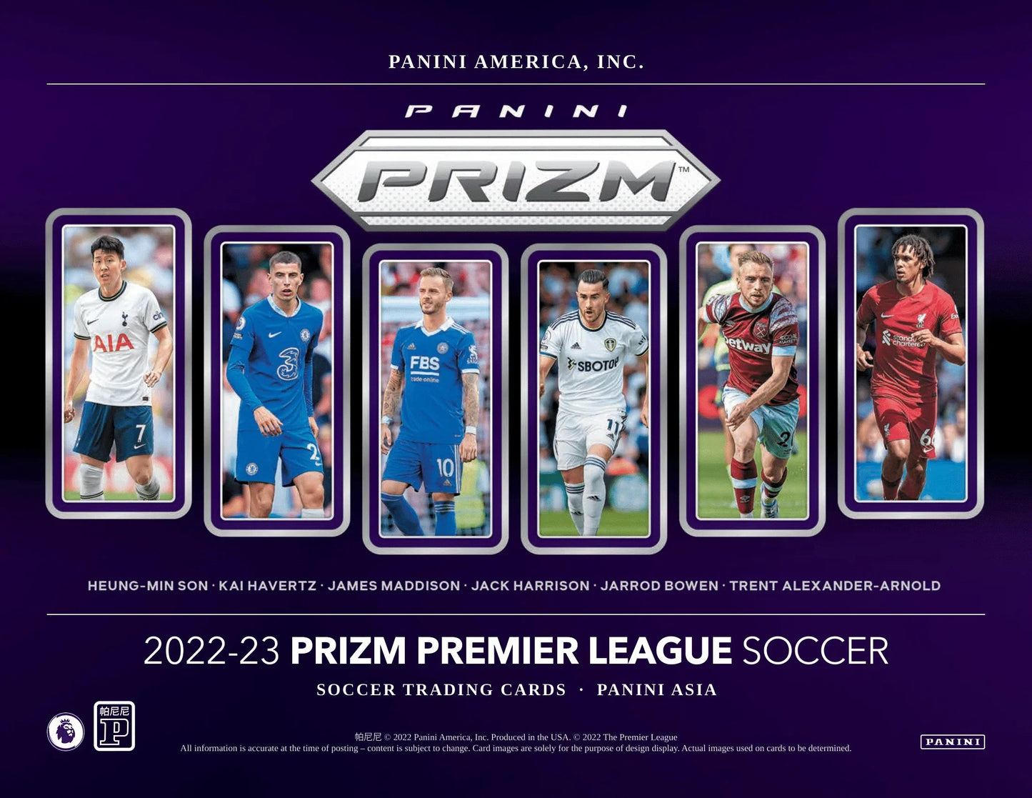 Panini - 2022/23 Prizm Premier League Football (Soccer) - Tmall Hobby Box