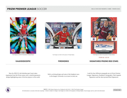 Panini - 2022/23 Prizm Premier League Football (Soccer) - Tmall Hobby Box