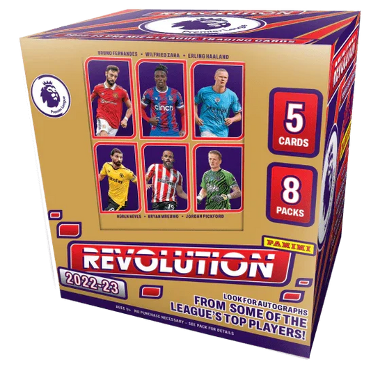 Panini - 2022/23 Revolution Premier League Football (Soccer) - Hobby Box
