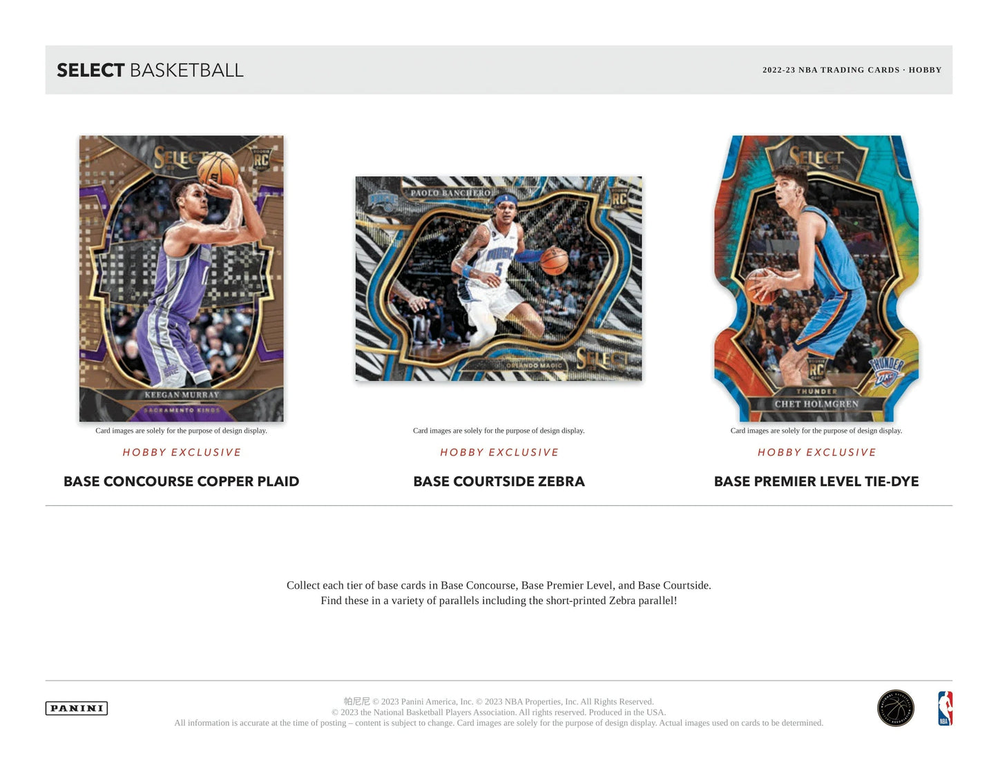 Panini - 2022/23 Select Basketball (NBA) - Hobby Box