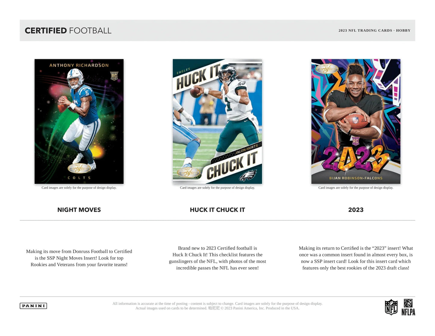 Panini - 2023 Certified American Football (NFL) - Hobby Box