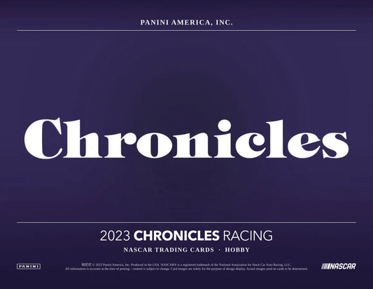 Panini - 2023 Chronicles Racing (NASCAR) - Hobby Box